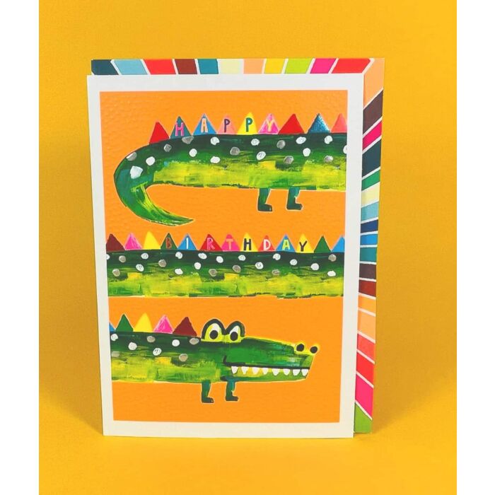 Papersalad Birthday Crocodile